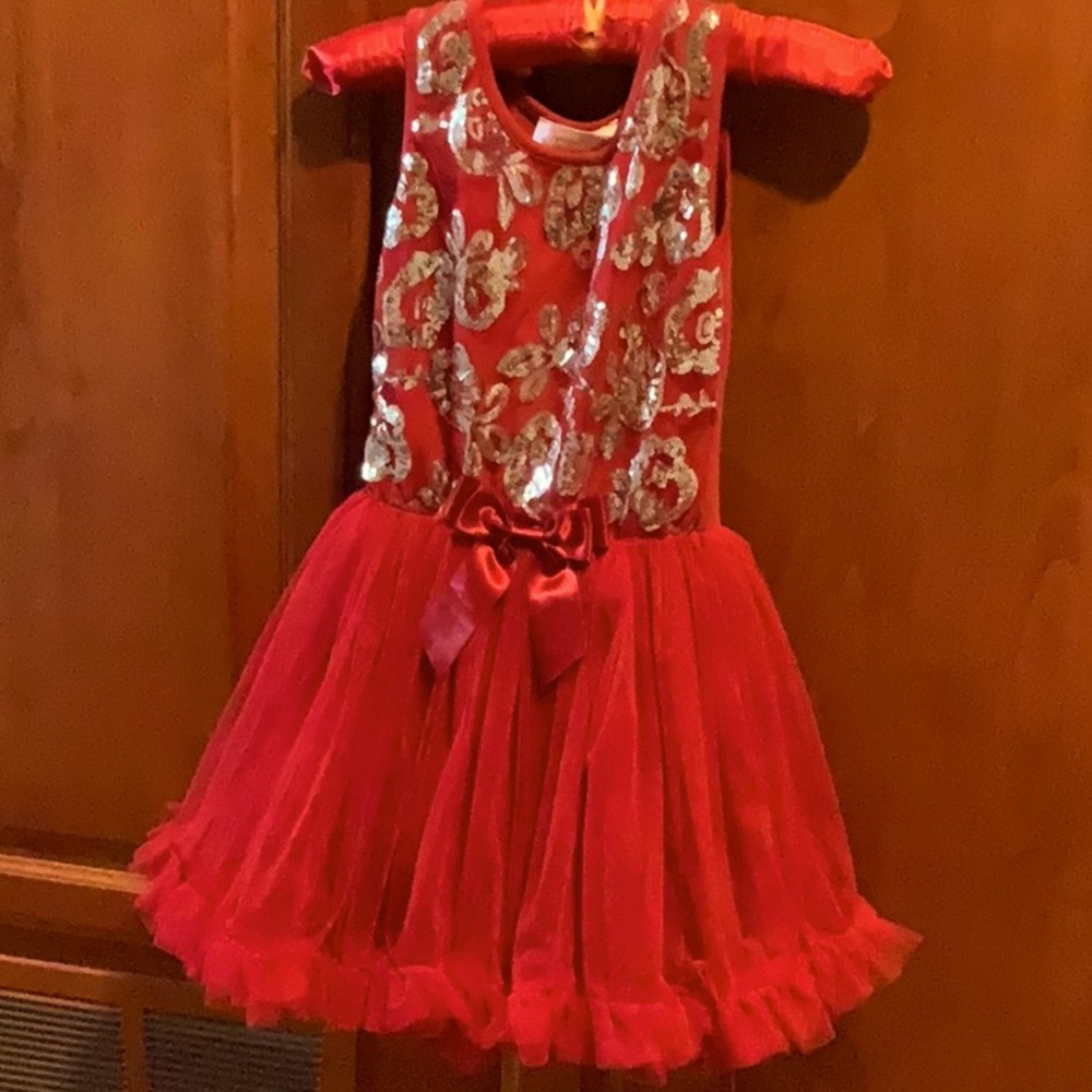 Kids seasonal Christmas dress Size - 5-6 kids